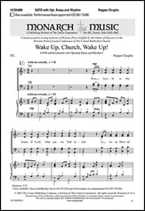 Wake Up, Church, Wake Up! SATB choral sheet music cover